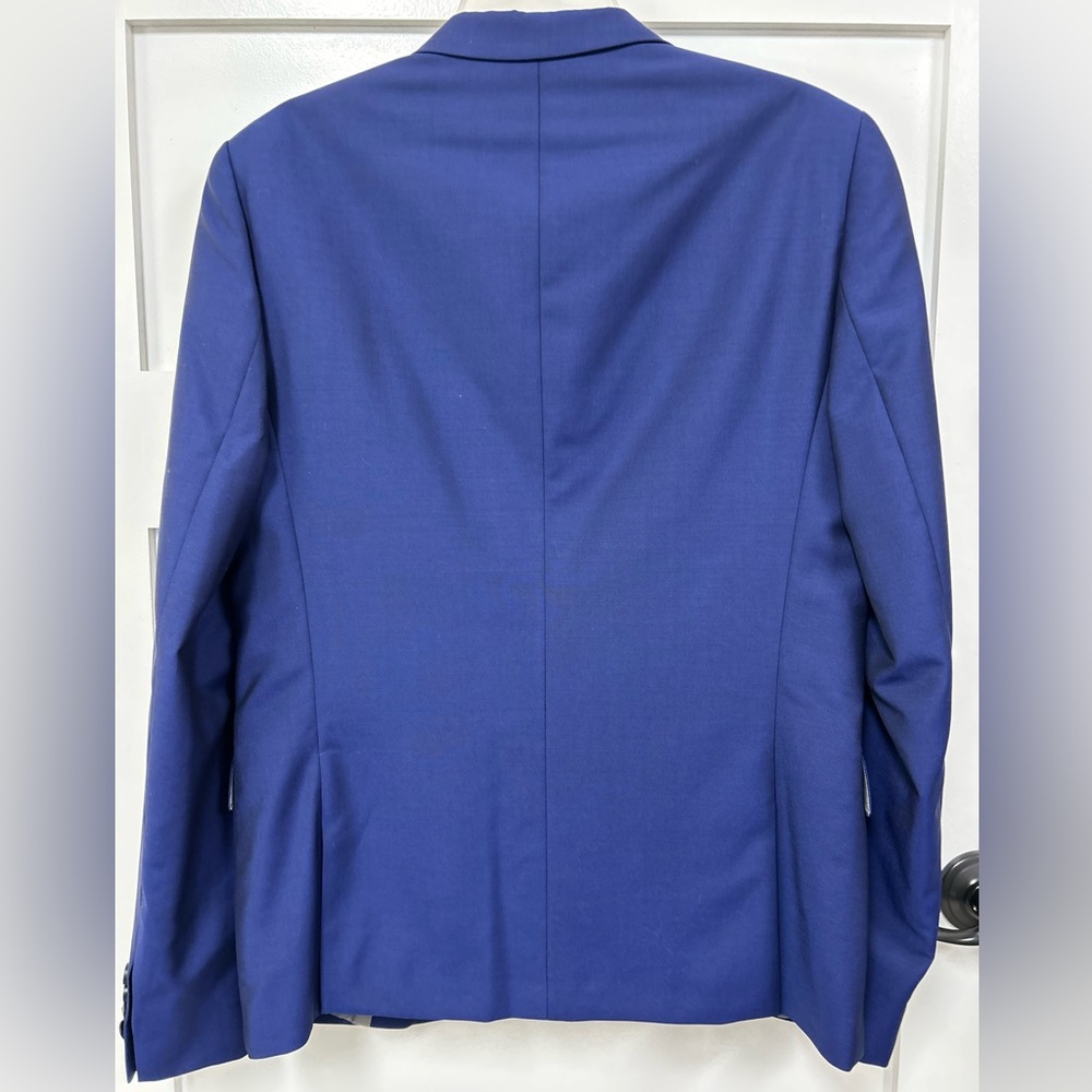 THE KOOPLES - Marine Officer Slim Fit Blazer in Navy - size 34 - Picture 7 of 13
